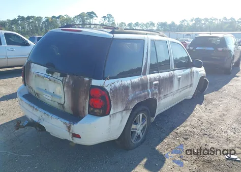 2007 Chevrolet Trailblazer Lt из США, поврежденный, VIN 1GNDT13S272281557